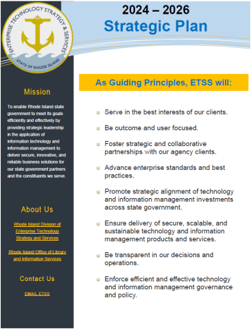 ETSS Strat Plan