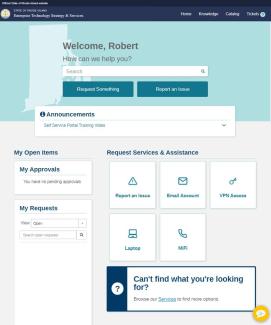 ETSS Service Portal